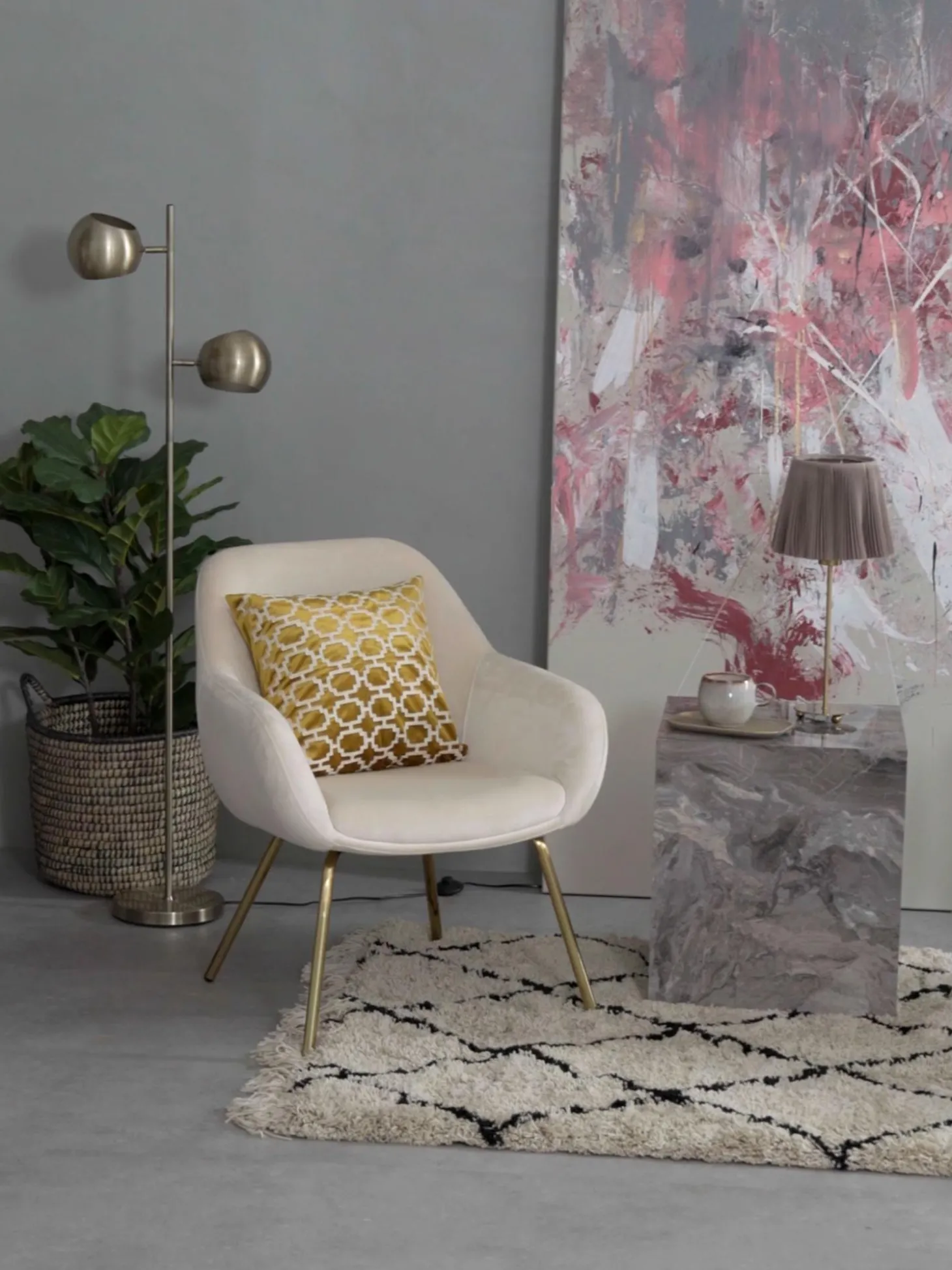Sillon Coctel De Terciopelo Nava