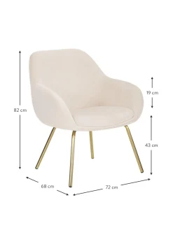 Sillon Coctel De Terciopelo Nava