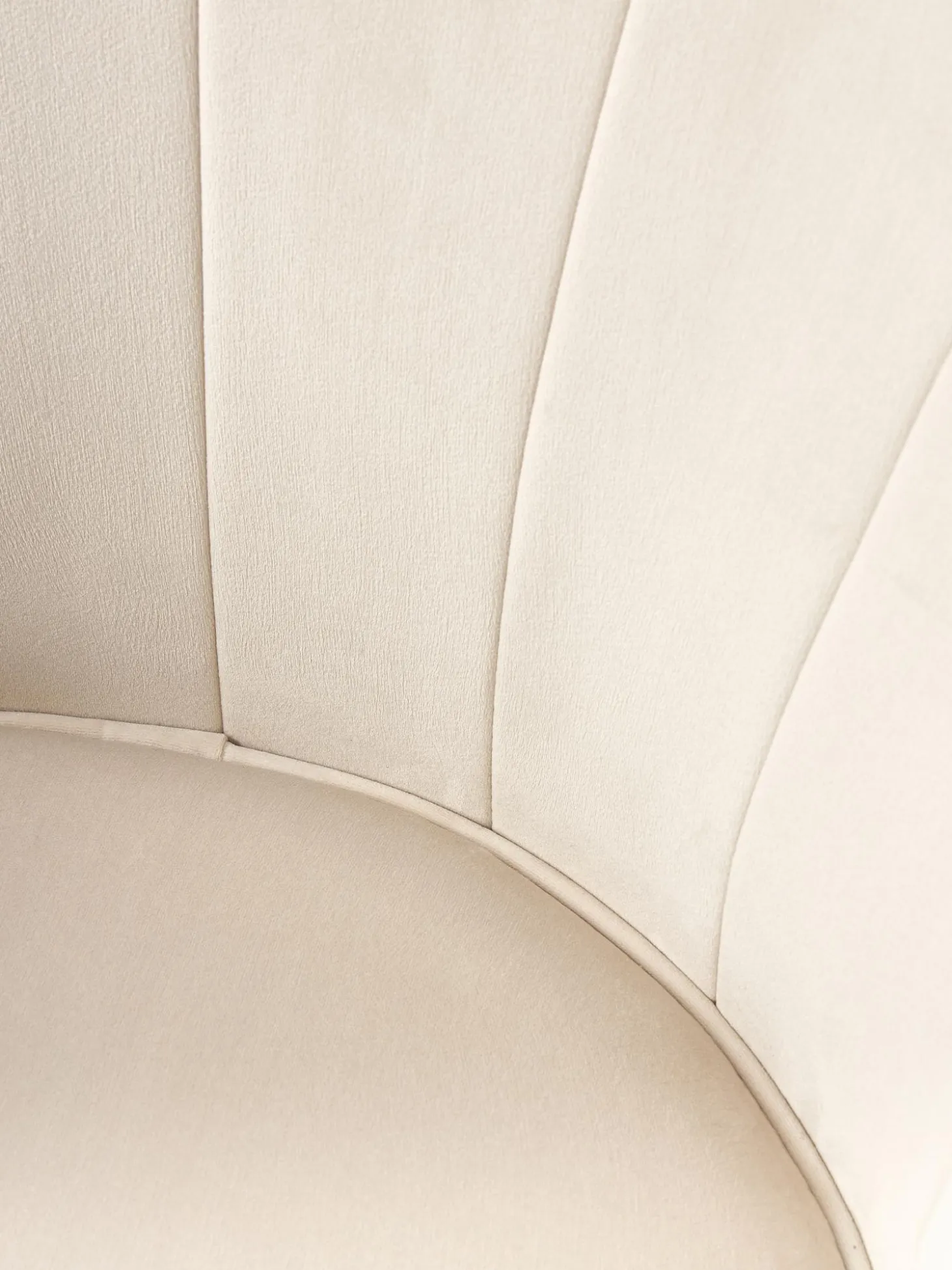 Sillon Coctel De Terciopelo Oyster