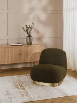 Sillon Coctel En Tejido Bloucle Elsie