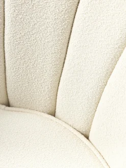 Sillon Coctel En Tejido Boucle Oyster