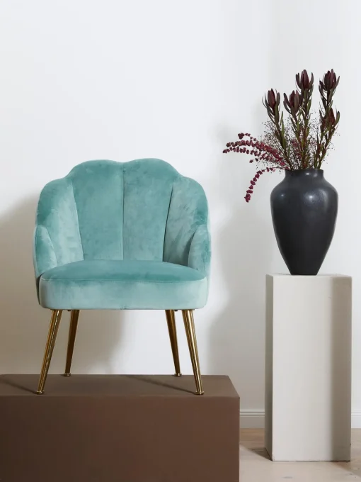 Sillon De Coctel De Terciopelo Helle