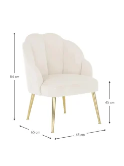 Sillon De Coctel De Terciopelo Helle