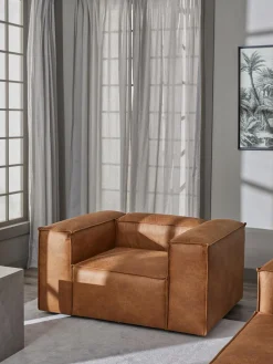 Sillon De Cuero Reciclado Lennon