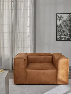 Sillon De Cuero Reciclado Lennon