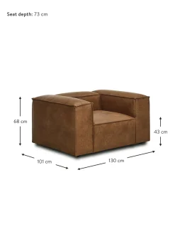 Sillon De Cuero Reciclado Lennon