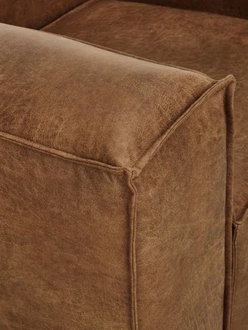 Sillon De Cuero Reciclado Lennon