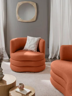 Sillon En Tejido Boucle De Diseno Solomon