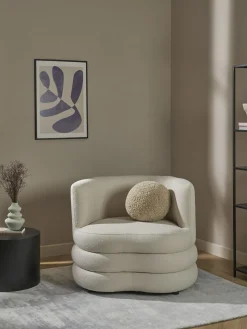 Sillon En Tejido Boucle De Diseno Solomon