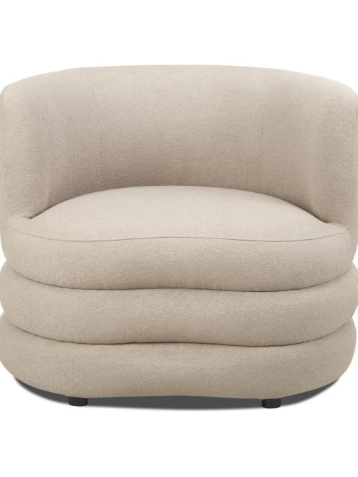 Sillon En Tejido Boucle De Diseno Solomon
