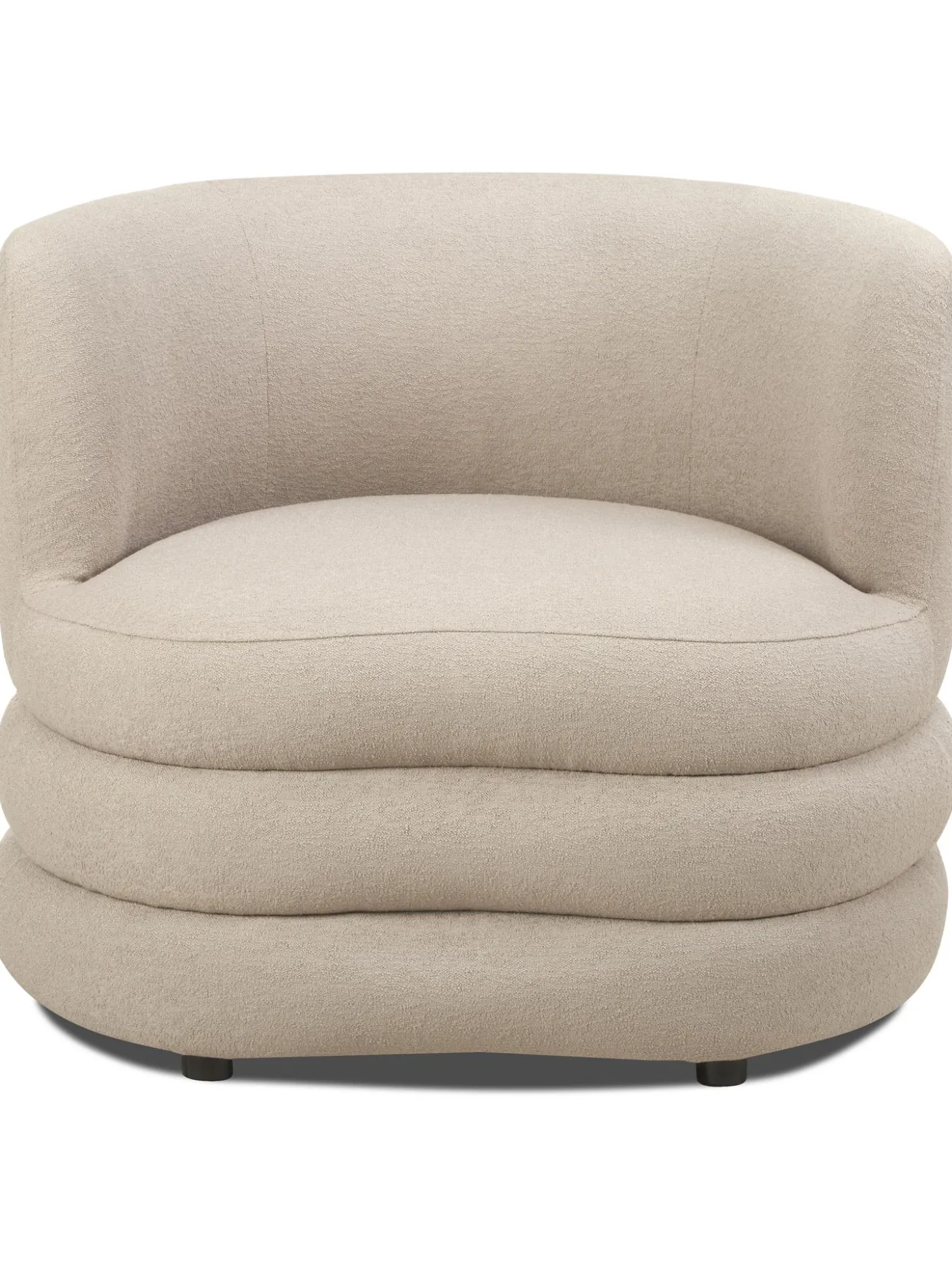 Sillon En Tejido Boucle De Diseno Solomon