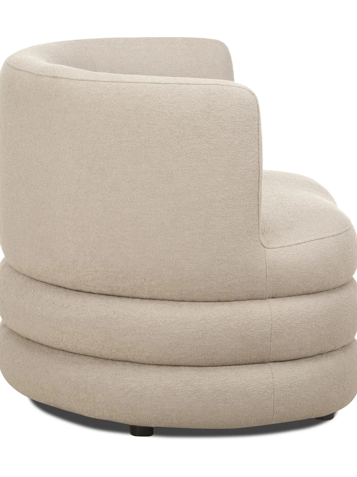 Sillon En Tejido Boucle De Diseno Solomon