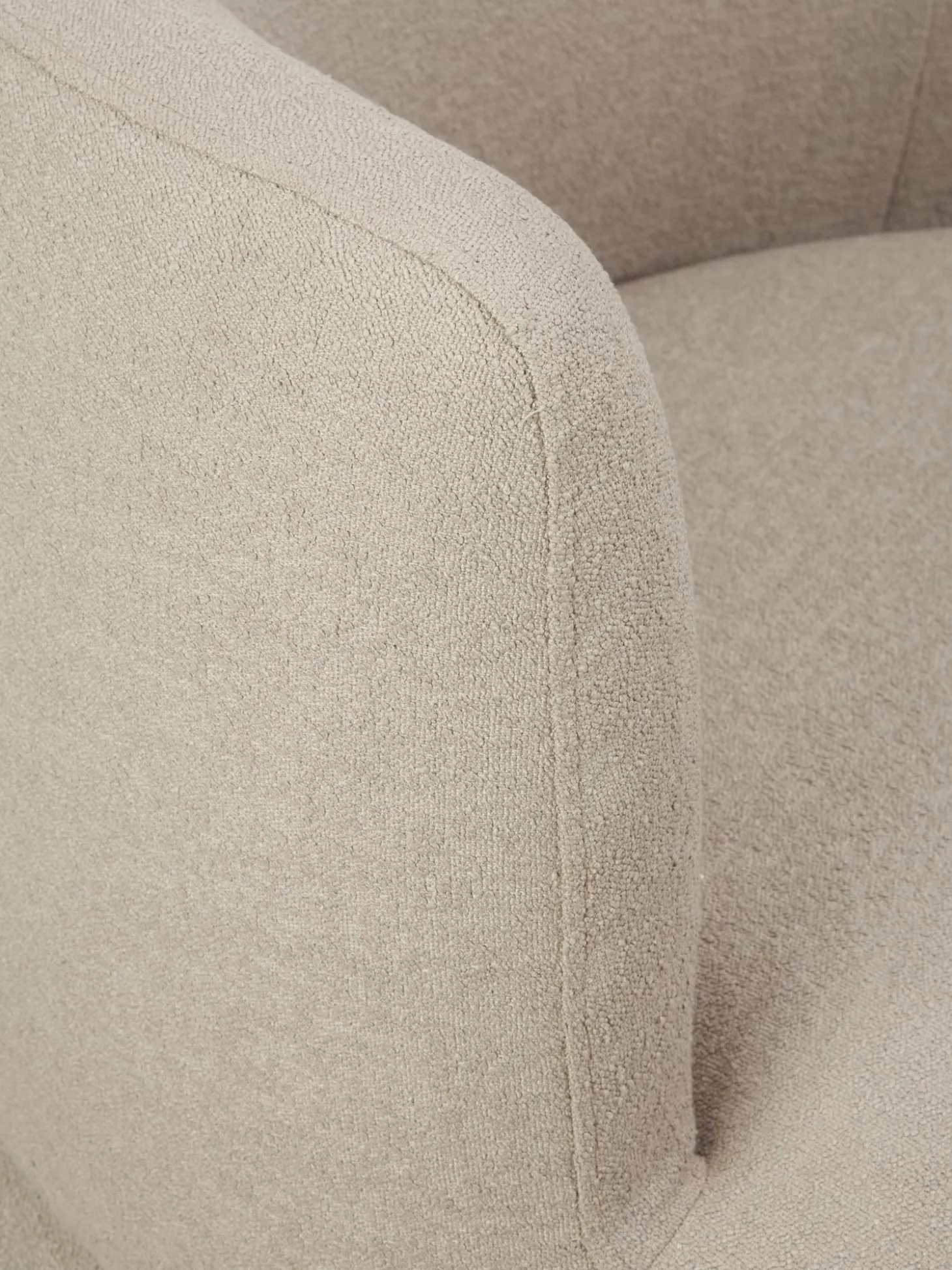 Sillon En Tejido Boucle De Diseno Solomon