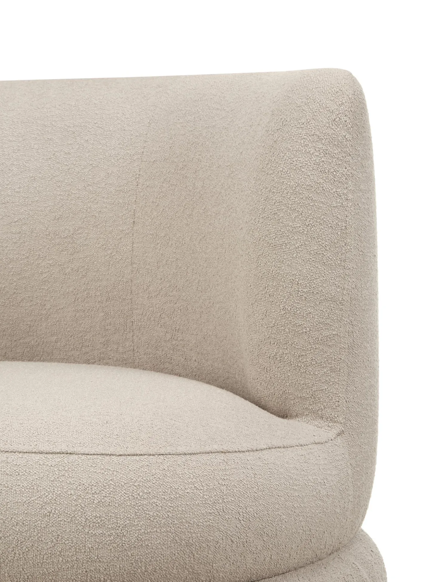 Sillon En Tejido Boucle De Diseno Solomon