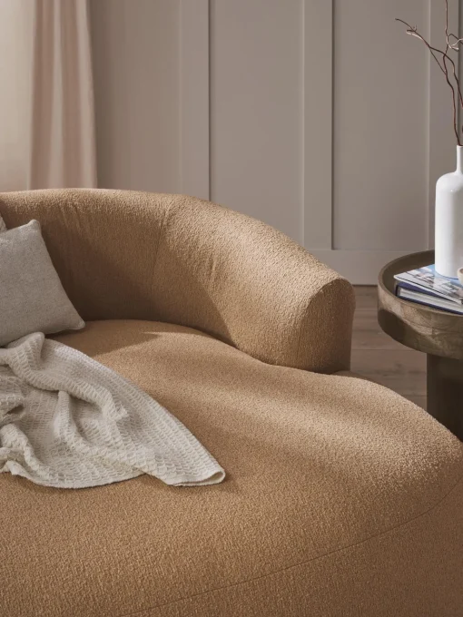Sillon Lounge En Tejido Boucle Sofia