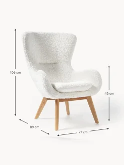Sillon Orejero De Borreguillo Wing