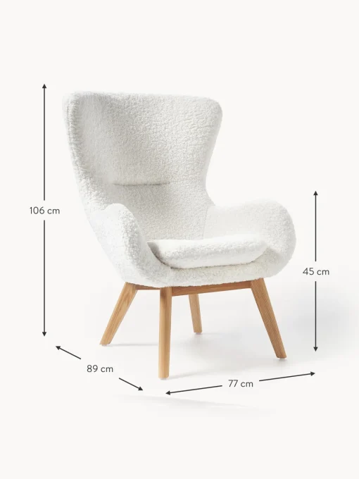 Sillon Orejero De Borreguillo Wing