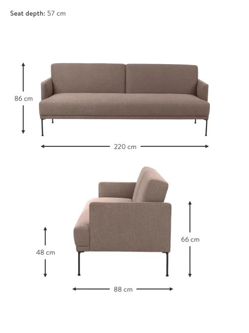 Sofa Cama Fluente (3 Plazas)