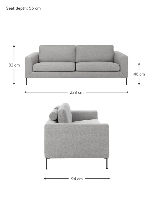 Sofa Cucita (3 Plazas)