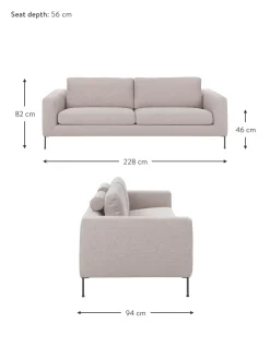 Sofa Cucita (3 Plazas)