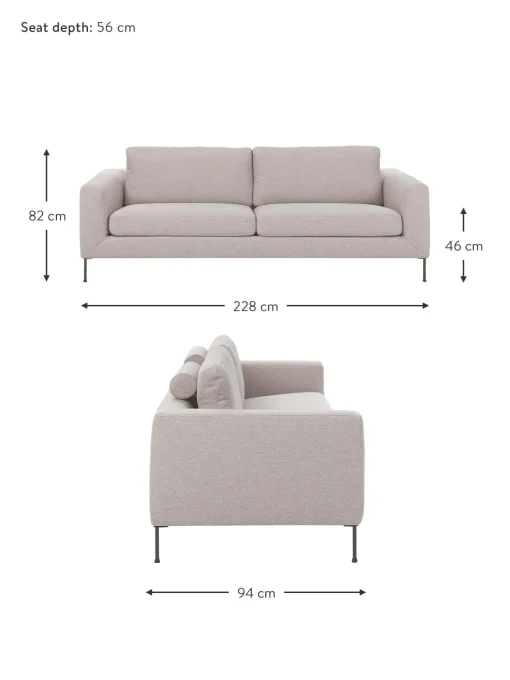 Sofa Cucita (3 Plazas)