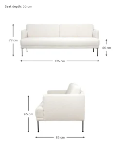 Sofa De Borreguillo Fluente (3 Plazas)