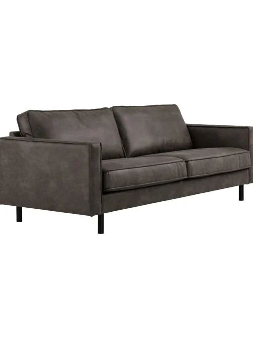 Sofa De Cuero Reciclado Hunter (3 Plazas)