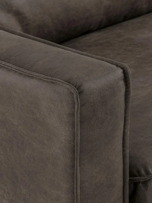 Sofa De Cuero Reciclado Hunter (3 Plazas)