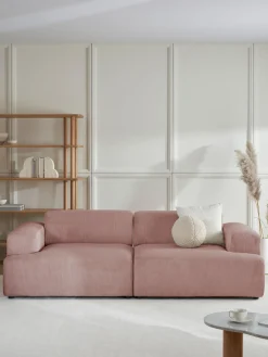 Sofa De Pana Melva (3 Plazas)