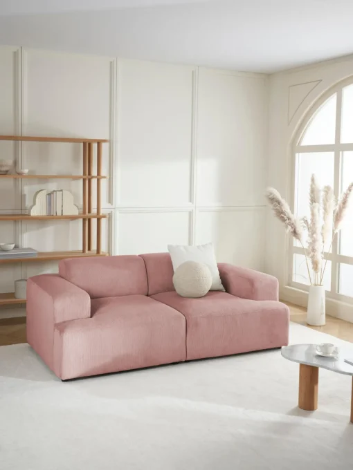 Sofa De Pana Melva (2 Plazas)