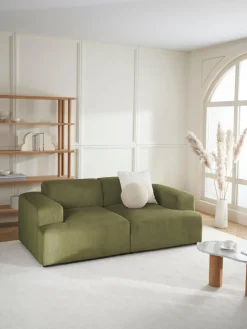 Sofa De Pana Melva (2 Plazas)