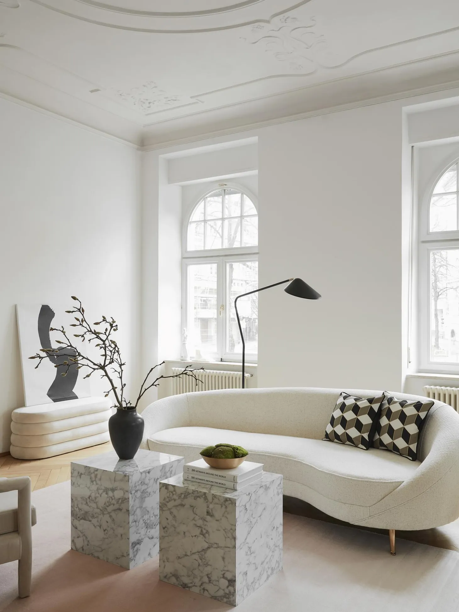 Sofa De Tejido Boucle Gatsby (3 Plazas)