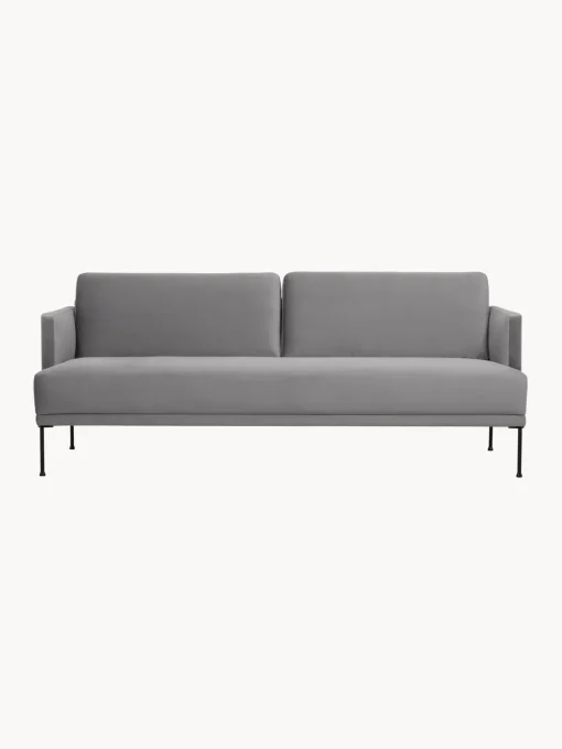 Sofa De Terciopelo Fluente (3 Plazas)