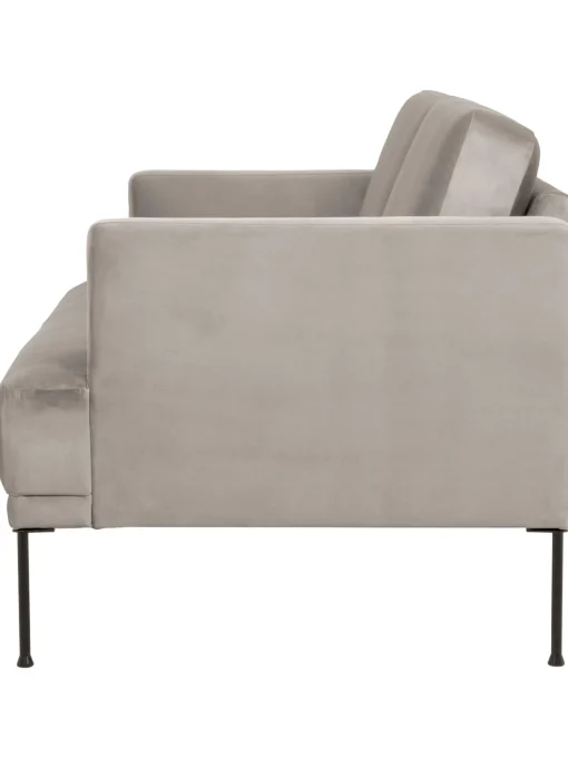 Sofa De Terciopelo Fluente (3 Plazas)