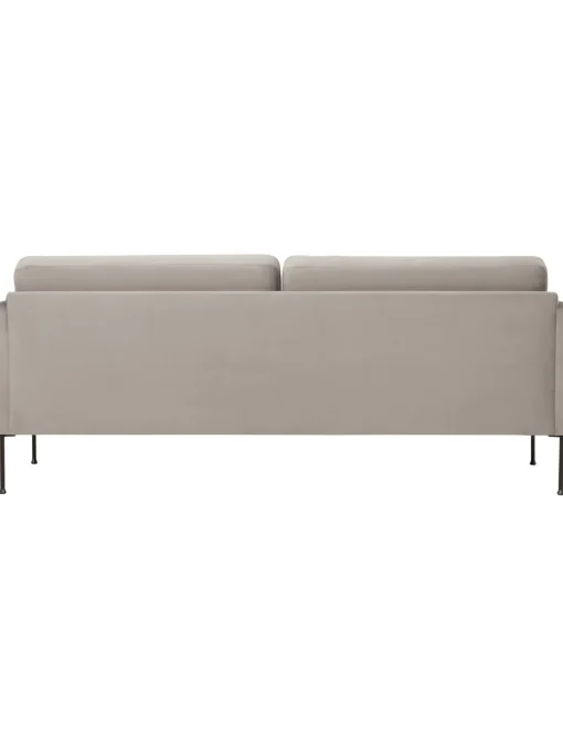 Sofa De Terciopelo Fluente (3 Plazas)