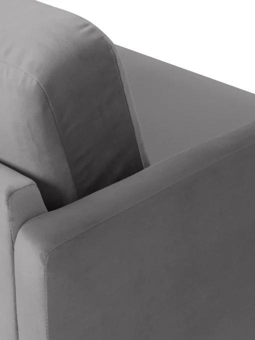 Sofa De Terciopelo Fluente (3 Plazas)