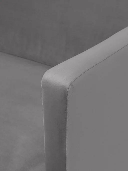 Sofa De Terciopelo Fluente (3 Plazas)