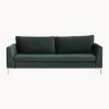 Sofa De Terciopelo Luna (3 Plazas)