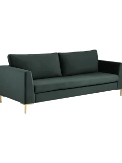 Sofa De Terciopelo Luna (3 Plazas)
