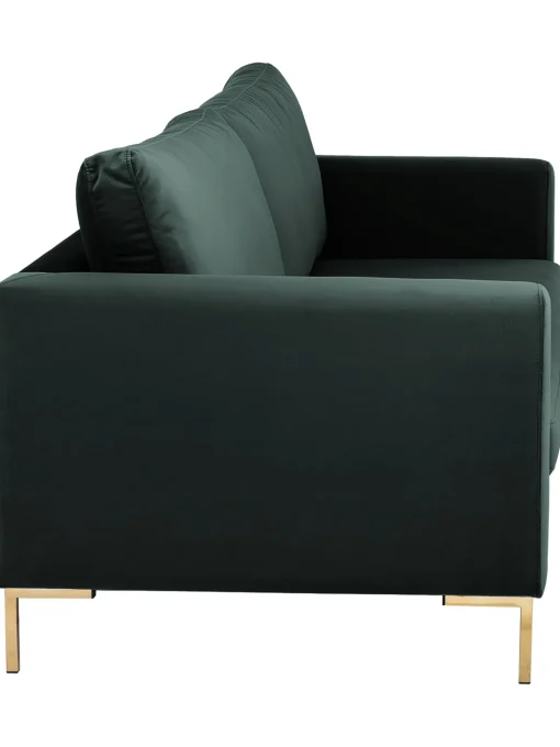 Sofa De Terciopelo Luna (3 Plazas)