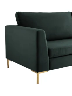 Sofa De Terciopelo Luna (3 Plazas)