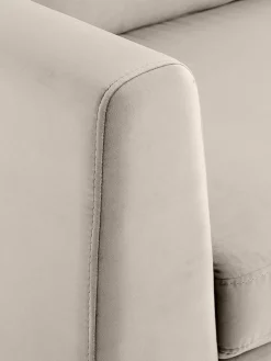 Sofa De Terciopelo Luna (3 Plazas)