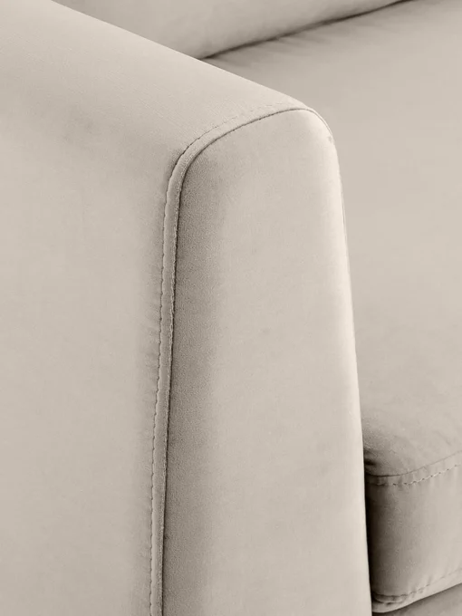 Sofa De Terciopelo Luna (3 Plazas)