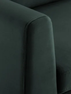 Sofa De Terciopelo Luna (3 Plazas)