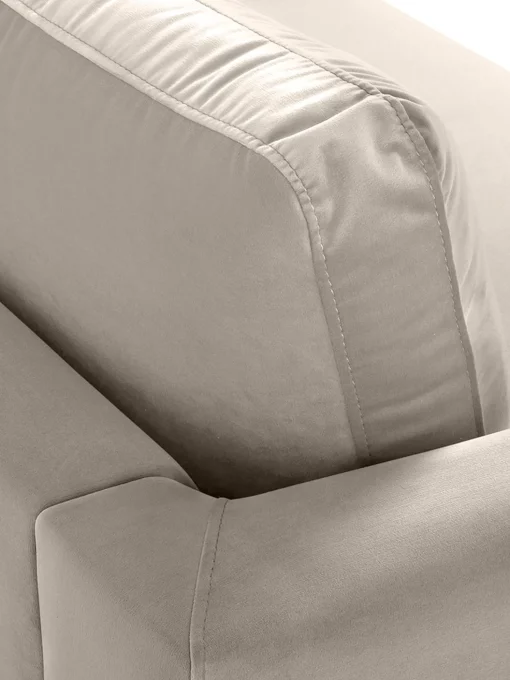Sofa De Terciopelo Luna (3 Plazas)