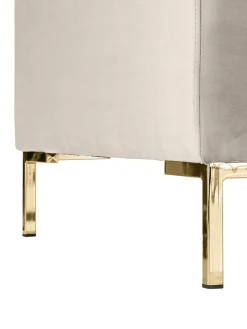 Sofa De Terciopelo Luna (3 Plazas)