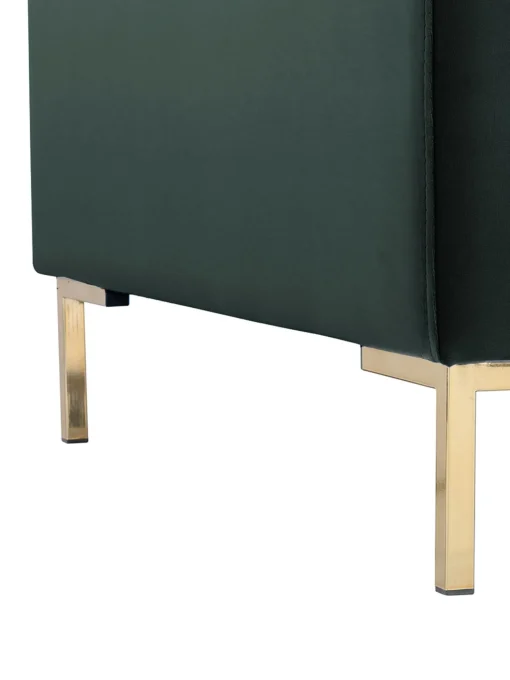 Sofa De Terciopelo Luna (3 Plazas)