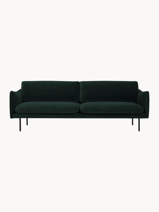 Sofa De Terciopelo Moby (3 Plazas)