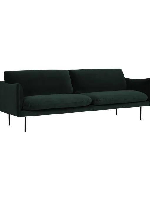 Sofa De Terciopelo Moby (3 Plazas)