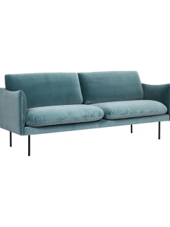 Sofa De Terciopelo Moby (2 Plazas)